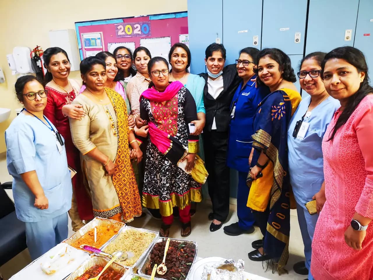 Reena in her nursing uniform, demonstrating her professional dedication to healthcare